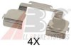 A.B.S. 1698Q Accessory Kit, disc brake pads